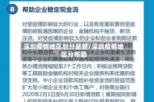 深圳疫情地区划分最新/深圳疫情地区分布图