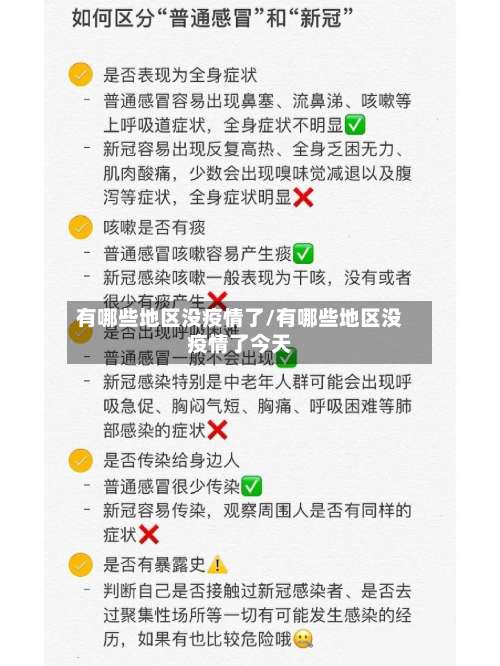 有哪些地区没疫情了/有哪些地区没疫情了今天-第2张图片