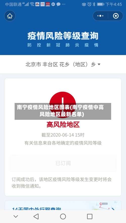 南宁疫情风险地区图表(南宁疫情中高风险地区最新名单)-第1张图片