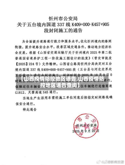 【山西疫情防控地区通告,山西疫情防控地区通告查询】-第2张图片